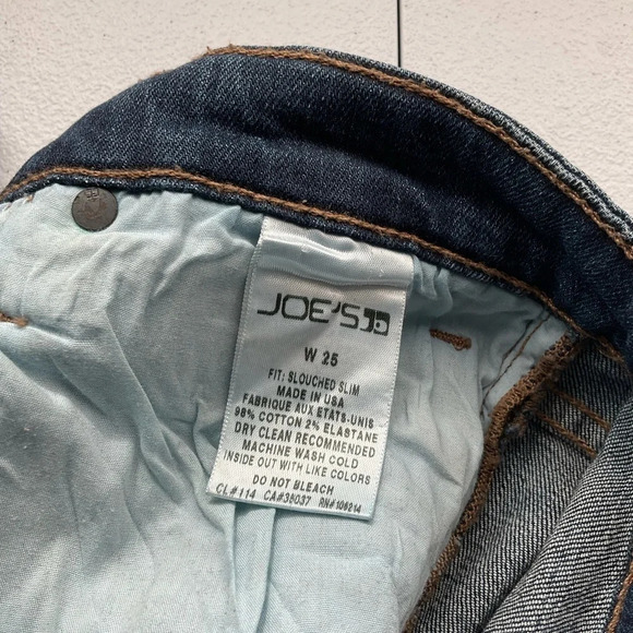 Women’s Joe’s jeans size 25 slouched slim fit - Picture 4 of 5